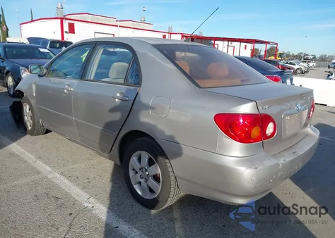 2003 Toyota Corolla Le from USA, damaged, VIN 1NXBR32E23Z163637